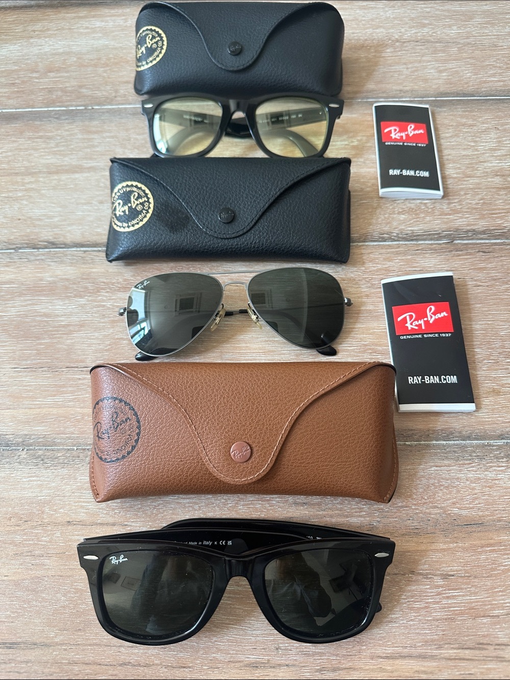 Ray-Ban Men's Sunglasses lot
